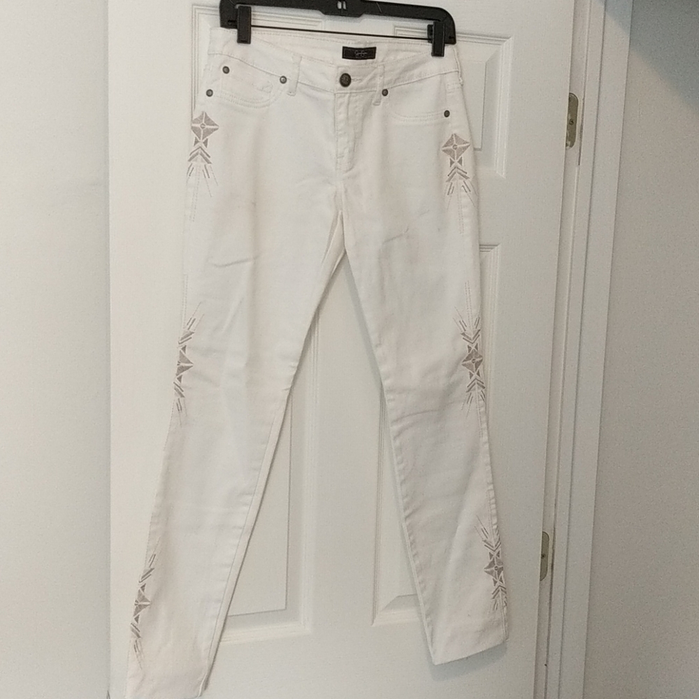 Jessica simpson white jeans size 27